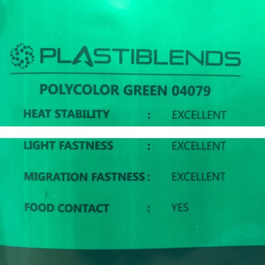 Мастербатч зеленый (POLYCOLOR  GREEN 04024)